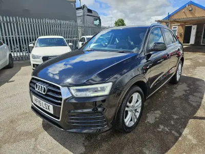 Used Audi Q3 S-Line 150 HP (110 kW) 2015 Black SUV