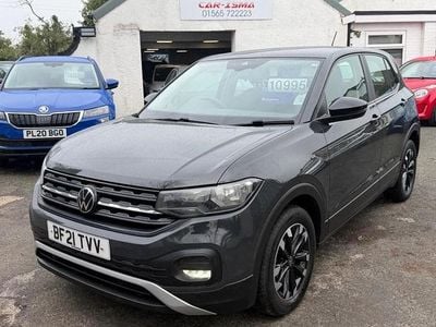 Used VW T-Cross S 95 HP (69 kW) 2021 Grey SUV