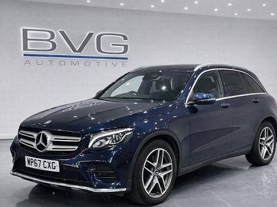 Used Mercedes GLC220 AMG line 170 HP (125 kW) 2017 Blue Estate