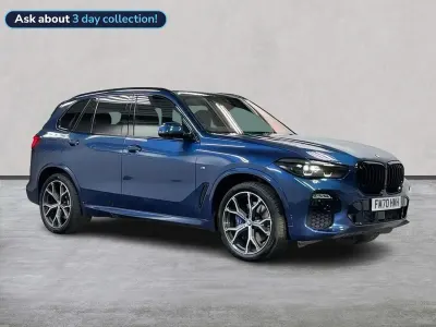 Begagnad BMW X5 M Sport 286 HK (210 kW) 2020 Blå SUV