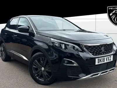 Used Peugeot 3008 GT-line 165 HP (121 kW) 2018 Black SUV