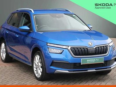 Used Skoda Kamiq SE L 108 HP (79 kW) 2022 Blue SUV