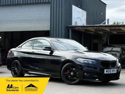 Used BMW 220 M Sport 184 HP (135 kW) 2015 Black Coupe