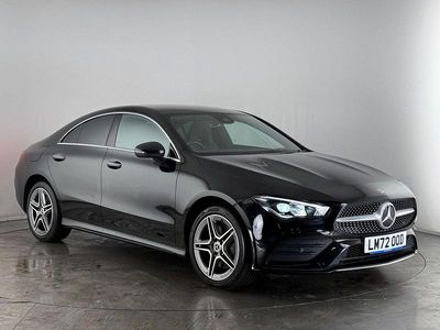 Black Used 2022 Mercedes CLA250e AMG Line Premium Sedan | £20,450 (Fair price)