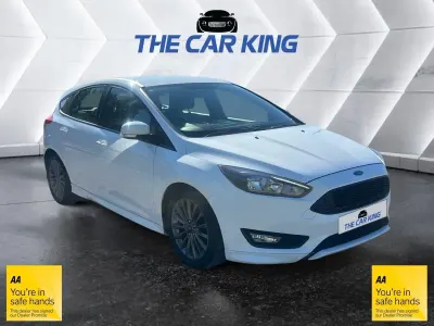 Używany Ford Focus ST-Line 140 KM (102 kW) 2018 Biały Hatchback
