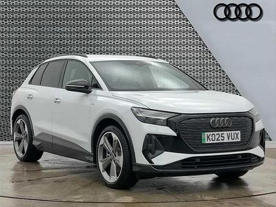 Used Audi Q4 e-tron Black Edition 210 kW (286 HP) 2025 White SUV