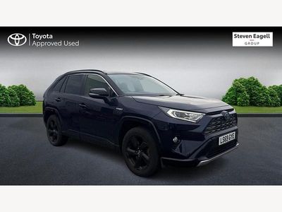 Used Toyota RAV4 215 HP (158 kW) 2019 Blue/black SUV