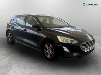 Used Ford Focus Zetec 125 HP (91 kW) 2019 Black Hatchback