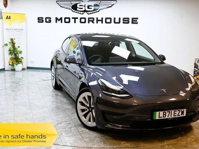 Grey Used 2021 Tesla Model 3 Standard Range Sedan | £18,495 (Fair price)
