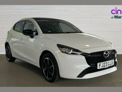 Used Mazda 2 Homura-Aka 116 HP (85 kW) 2023 White Hatchback