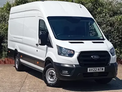 Used Ford Transit 130 HP (95 kW) 2022 White Van