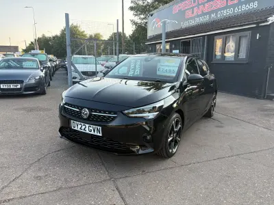 Used Vauxhall Corsa Edition 75 HP (55 kW) 2022 Black Hatchback