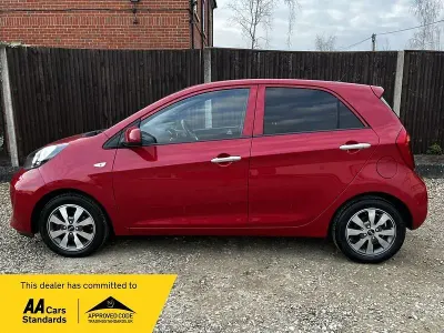 Second-hand Kia Picanto 84 CP (61 kW) 2016 Roșu Hatchback