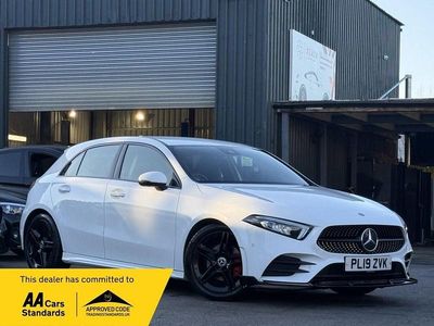 Used Mercedes A180 Executive 136 HP (100 kW) 2019 White Hatchback