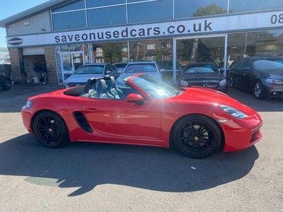 Used Porsche Boxster 295 HP (216 kW) 2016 Red Cabriolet