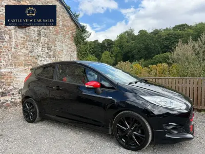 Used Ford Fiesta ST-Line 140 HP (102 kW) 2017 Black Hatchback