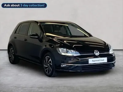 Used VW Golf VII Match 150 HP (110 kW) 2019 Black Hatchback