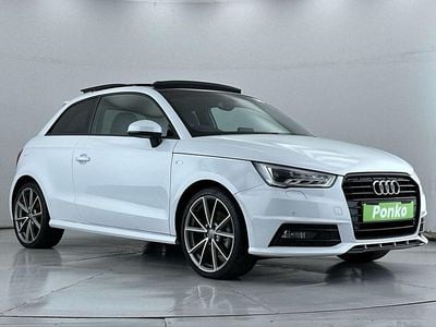 Used Audi A1 Black Edition 150 HP (110 kW) 2018 White Hatchback