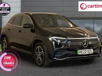 Käytetty Mercedes EQA350 AMG line 214 kW (292 HP) 2022 Musta Katumaasturi