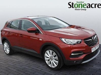 Used Vauxhall Grandland X Elite 130 HP (95 kW) 2020 Red SUV