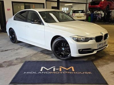 Begagnad BMW 320 Sport Line 2015 Vit Sedan