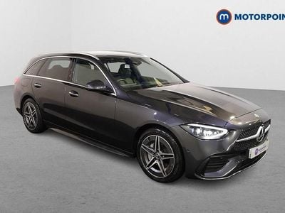 Grey Used 2023 Mercedes C300e AMG Line Premium Plus Estate | £28,449 (Good price)