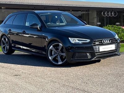 Used Audi A4 Black Edition 252 HP (185 kW) 2018 Black Estate