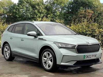 Used Skoda Enyaq iV 97 kW (132 HP) 2022 Arctic silver metallic SUV