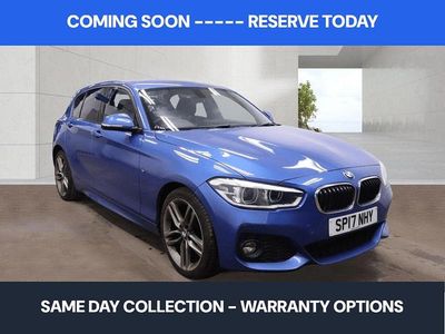 Used BMW 120 M Sport 2017 Blue Hatchback