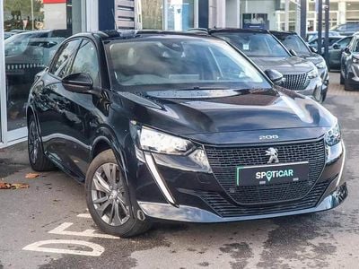 Black Used 2022 Peugeot e-208 Allure+ Hatchback | £11,947 (Fair price)