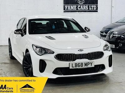 White Used 2019 Kia Stinger GT-Line Hatchback | £10,500 (Good price)