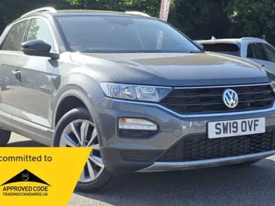 Used VW T-Roc Design 150 HP (110 kW) 2019 Grey SUV