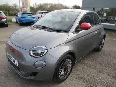 Used Fiat 500e Red 69 kW (95 HP) 2022 Grey Hatchback