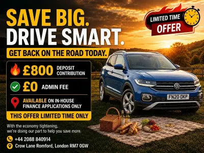 Begagnad VW T-Cross SEL 115 HK (84 kW) 2020 Blå SUV