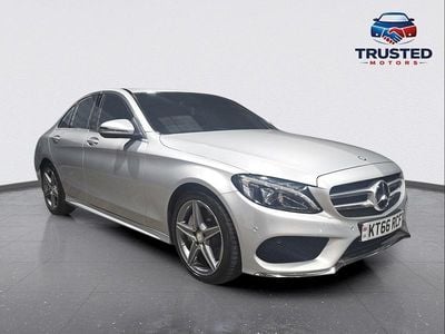 Used Mercedes C300 AMG line 2016 Silver Sedan