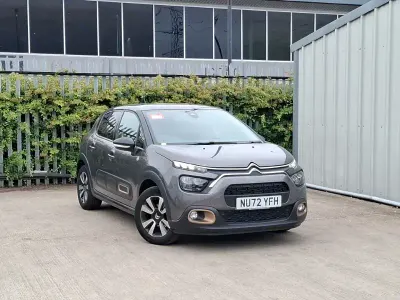 Used Citroën C3 PureTech 83 HP (61 kW) 2022 Grey Hatchback