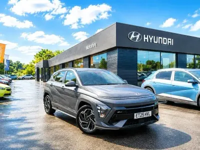 Used Hyundai Kona N Line 138 HP (101 kW) 2025 Grey SUV