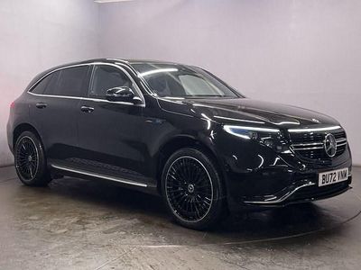 Used Mercedes EQC400 AMG line 300 kW (408 HP) 2022 Black SUV