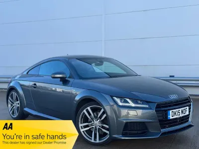 Begagnad Audi TT S-Line 184 HK (135 kW) 2015 Grå Sportkupé