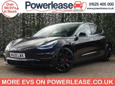 Used Tesla Model 3 Performance 461 kW (627 HP) 2020 Black Sedan