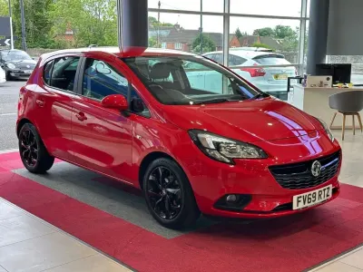 Used Vauxhall Corsa S 90 HP (66 kW) 2019 Red Hatchback