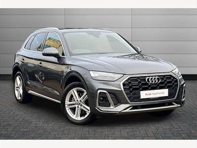 Grey Used 2021 Audi Q5 S-Line SUV | £30,450 (Fair price)