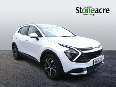 Używany Kia Sportage 226 KM (166 kW) 2024 Biały SUV