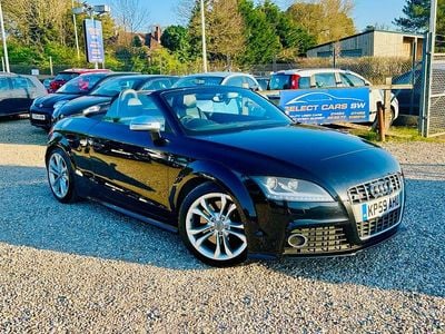 Used Audi TTS 270 HP (198 kW) 2009 Black Cabriolet