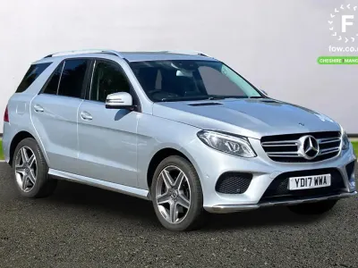 Used Mercedes GLE250 Active 204 HP (150 kW) 2017 Silver Estate