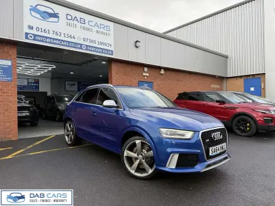 Used Audi RS Q3 Basis 310 HP (228 kW) 2014 Blue SUV