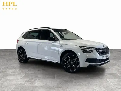 Used Skoda Kamiq Monte Carlo 150 HP (110 kW) 2023 White SUV