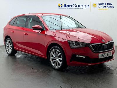 Used Skoda Scala SE L 150 HP (110 kW) 2020 Red Hatchback