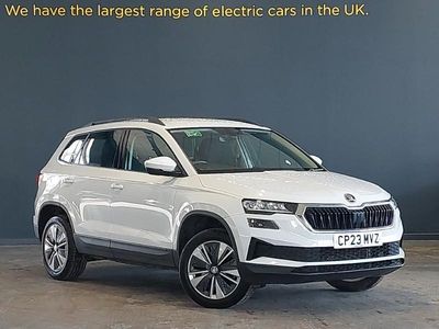 Used Skoda Karoq SE Drive 150 HP (110 kW) 2023 White SUV