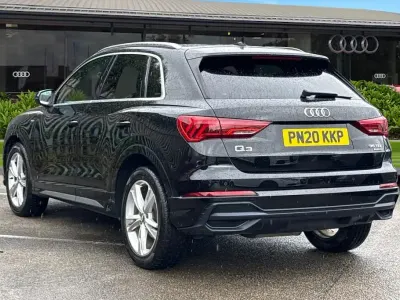 Used Audi Q3 S-Line 150 HP (110 kW) 2020 Black SUV